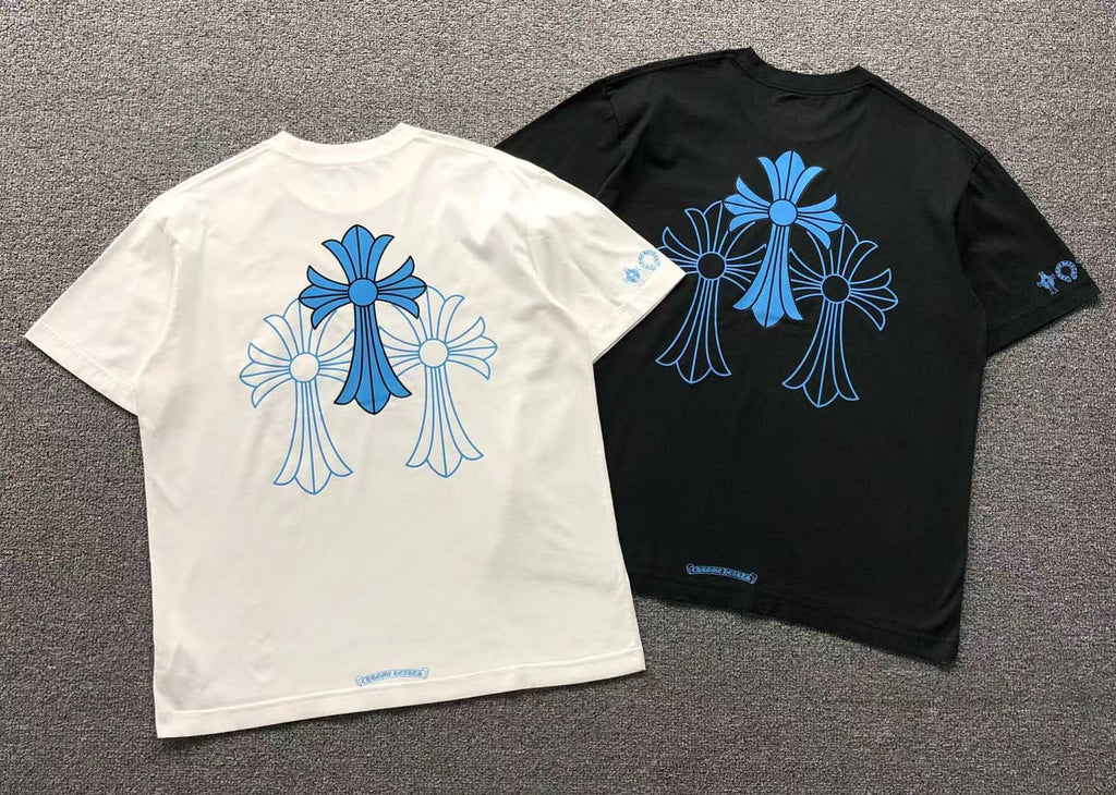 Camiseta Chrome Hearts Triple Cross Logo