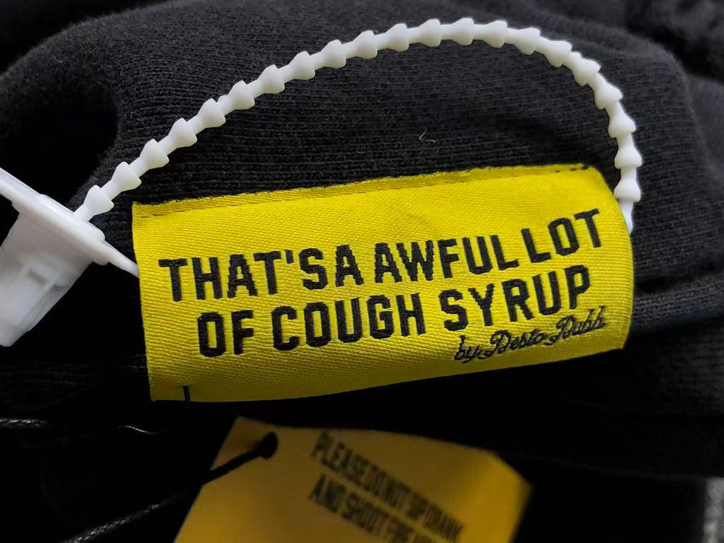 Calça moletom Trapstar X Coughsyrup Thats A Awful Lot Of Coughsyrup