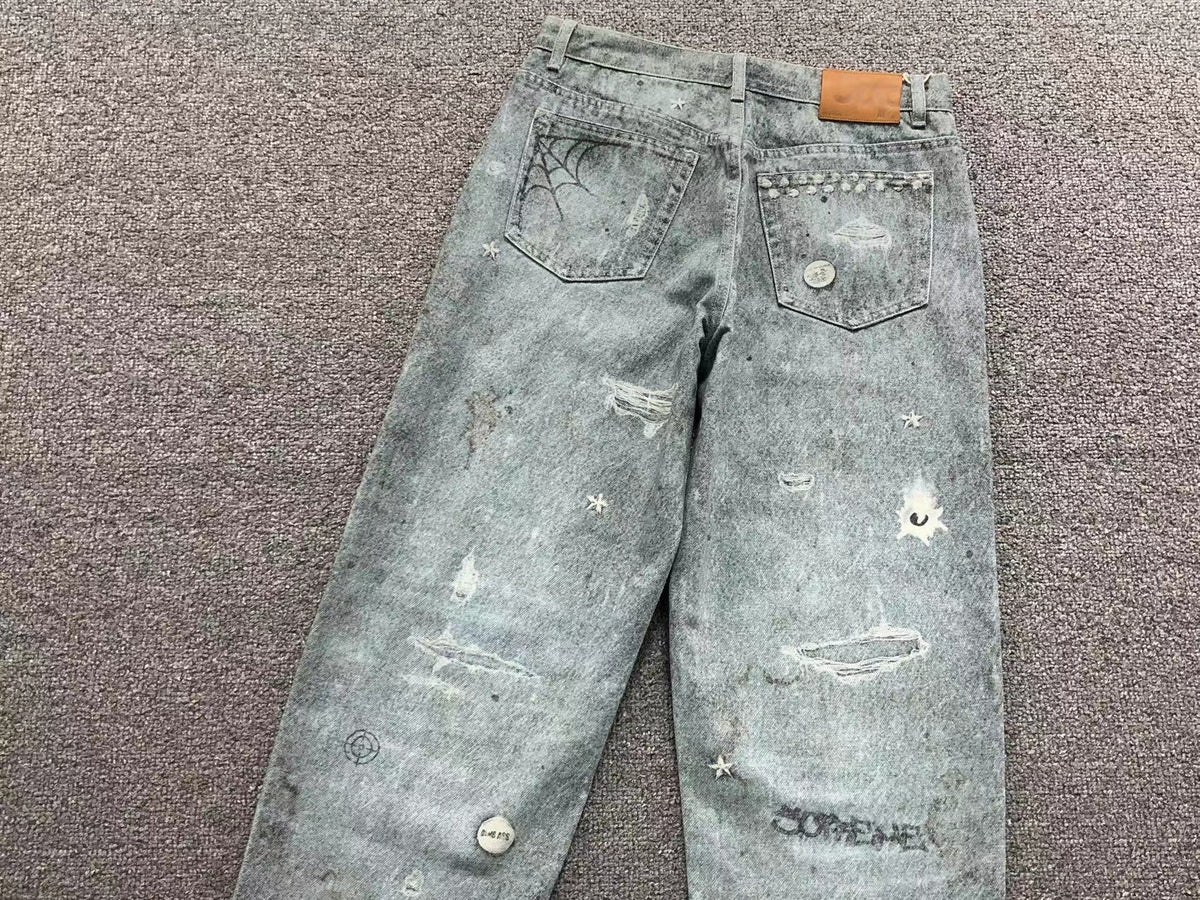 Calça Supreme HJR Trompe L'oeil Loose