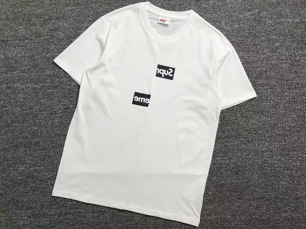 Camiseta Supreme x Comme des Garcons Split Box Logo
