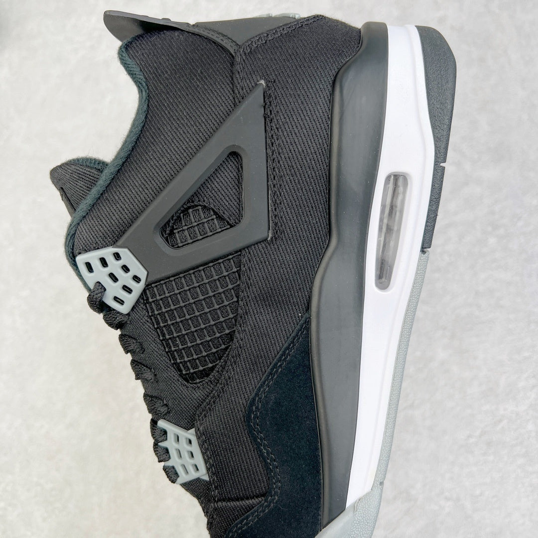 Jordan 4 "Black Canva"