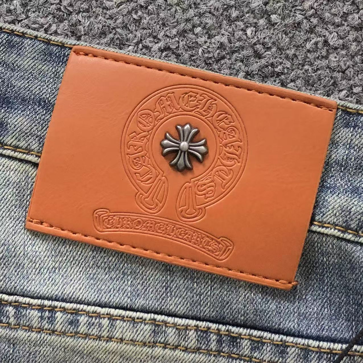 Calça Chrome Hearts Triple Cross