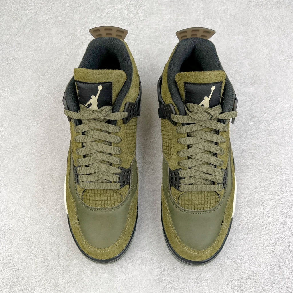 Jordan 4 "Medium Olive"