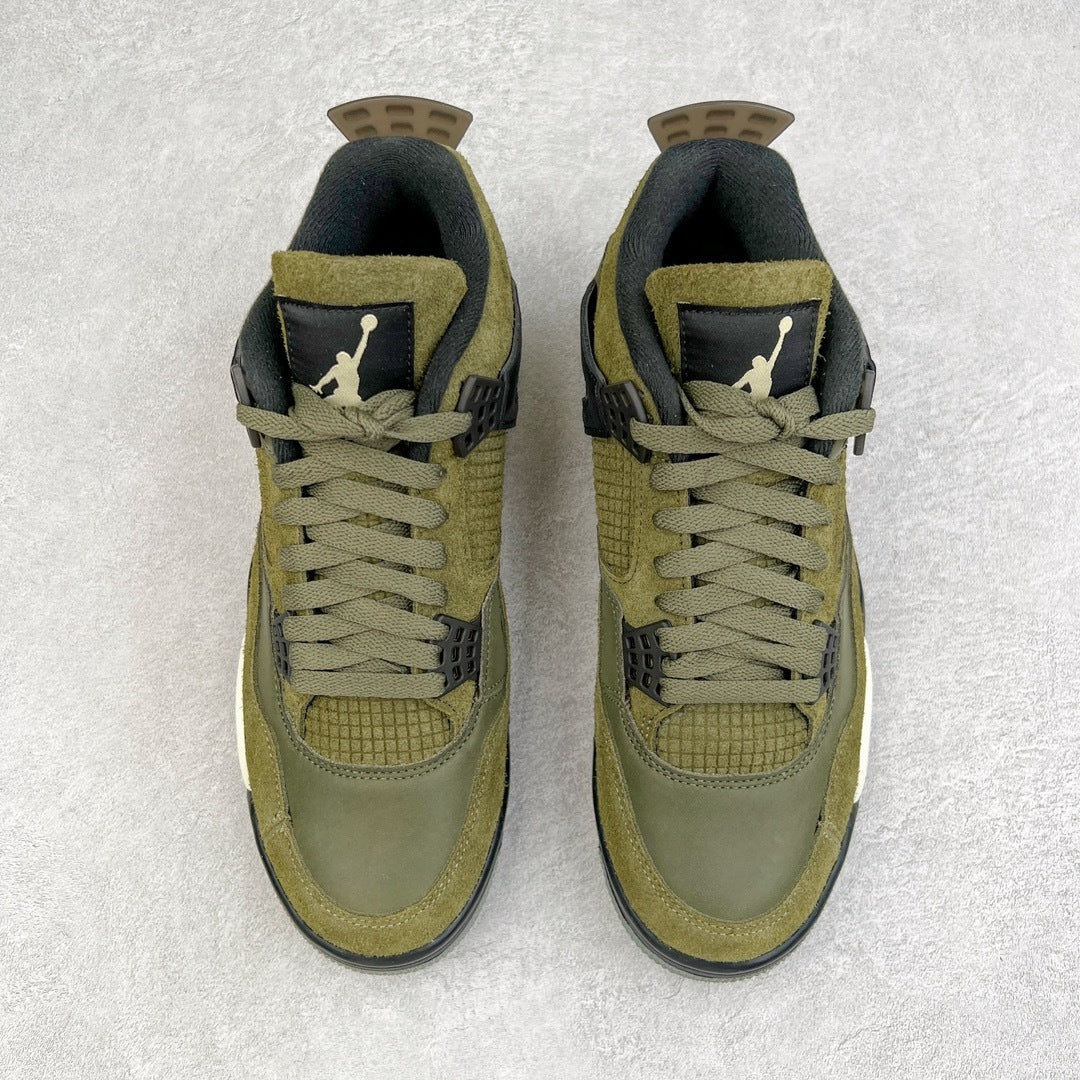 Jordan 4 "Medium Olive"