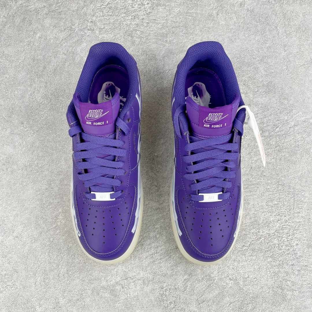 Nike Air Force 1 Low "Purple Skeleton"