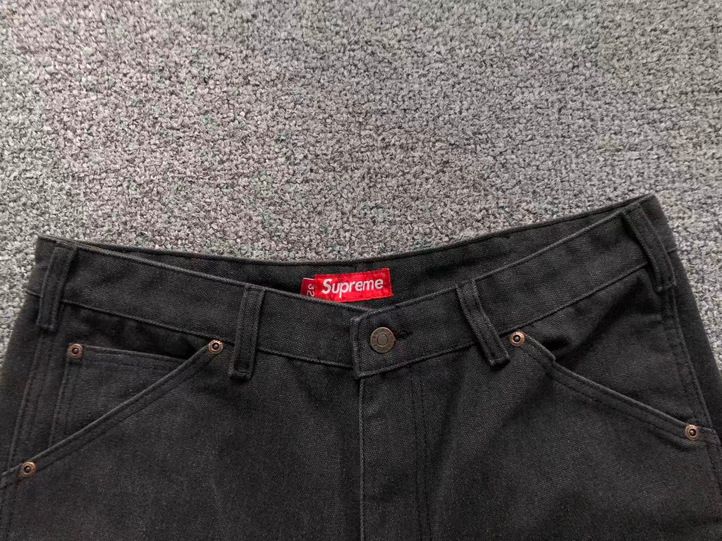 Calça Supreme Old English Canvas Double Knee Painter