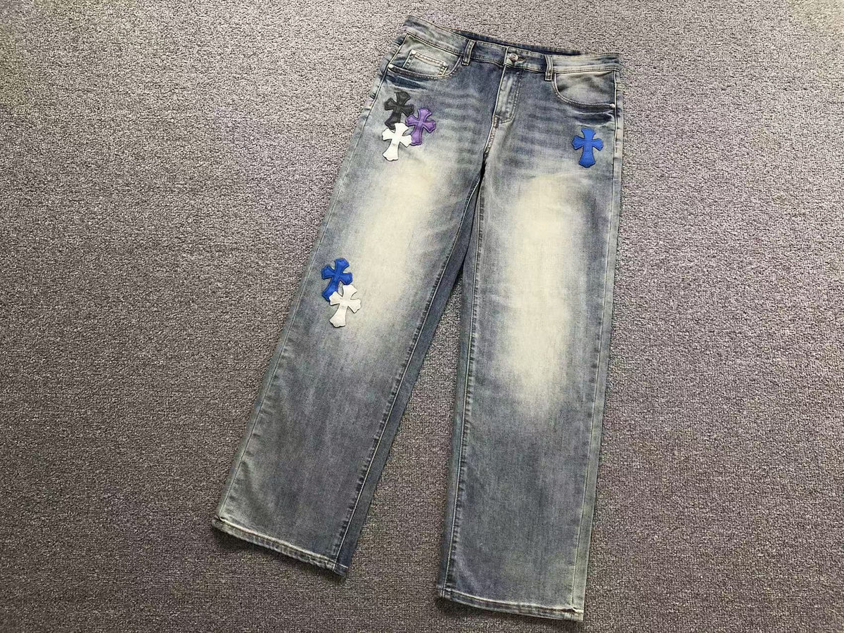 Calça Chrome Hearts Triple Cross