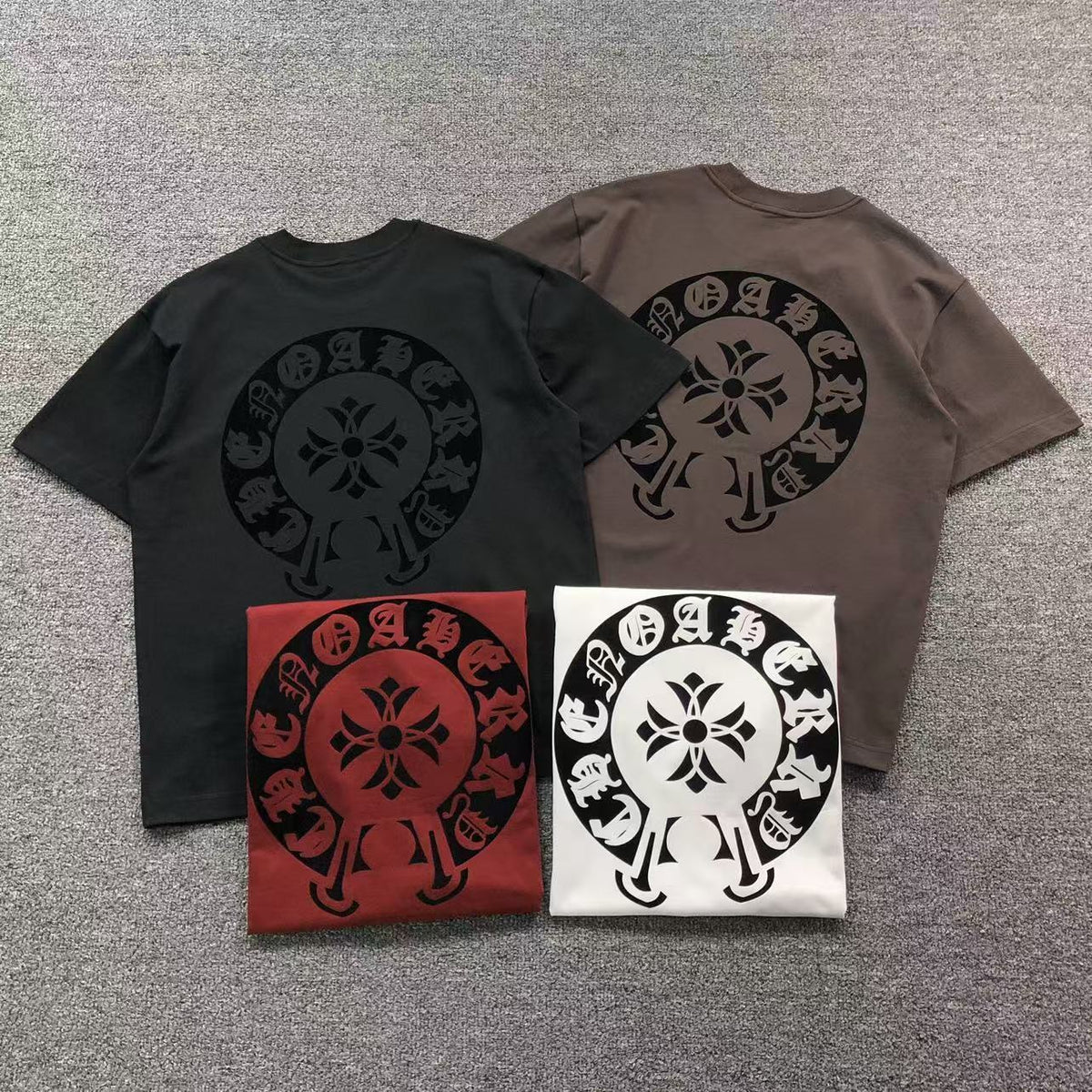 Camiseta Chrome Hearts Black Horse Shoes
