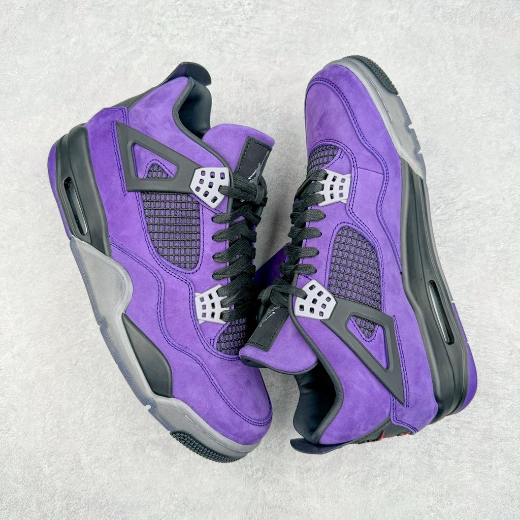 Jordan 4 "Travis Scott Purple" (Friends and Family)