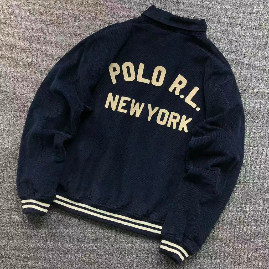 Jaqueta Ralph Lauren Corduroy Varsity