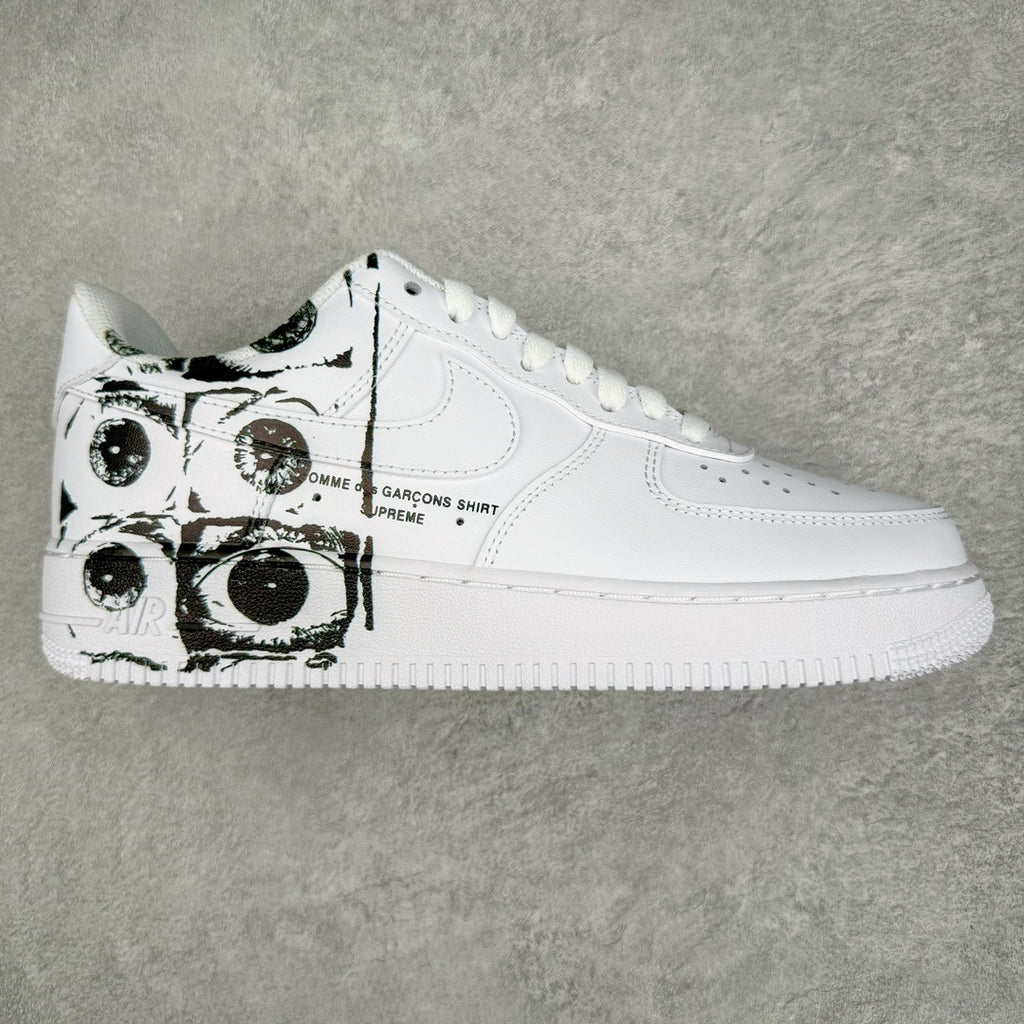Nike x Supreme x Comme des Garçons Air Force 1 "Eyes"