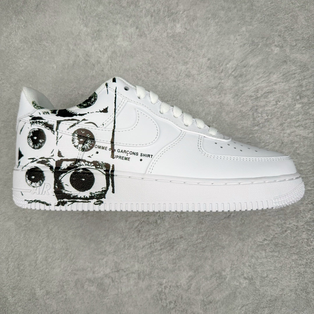 Nike x Supreme x Comme des Garçons Air Force 1 "Eyes"