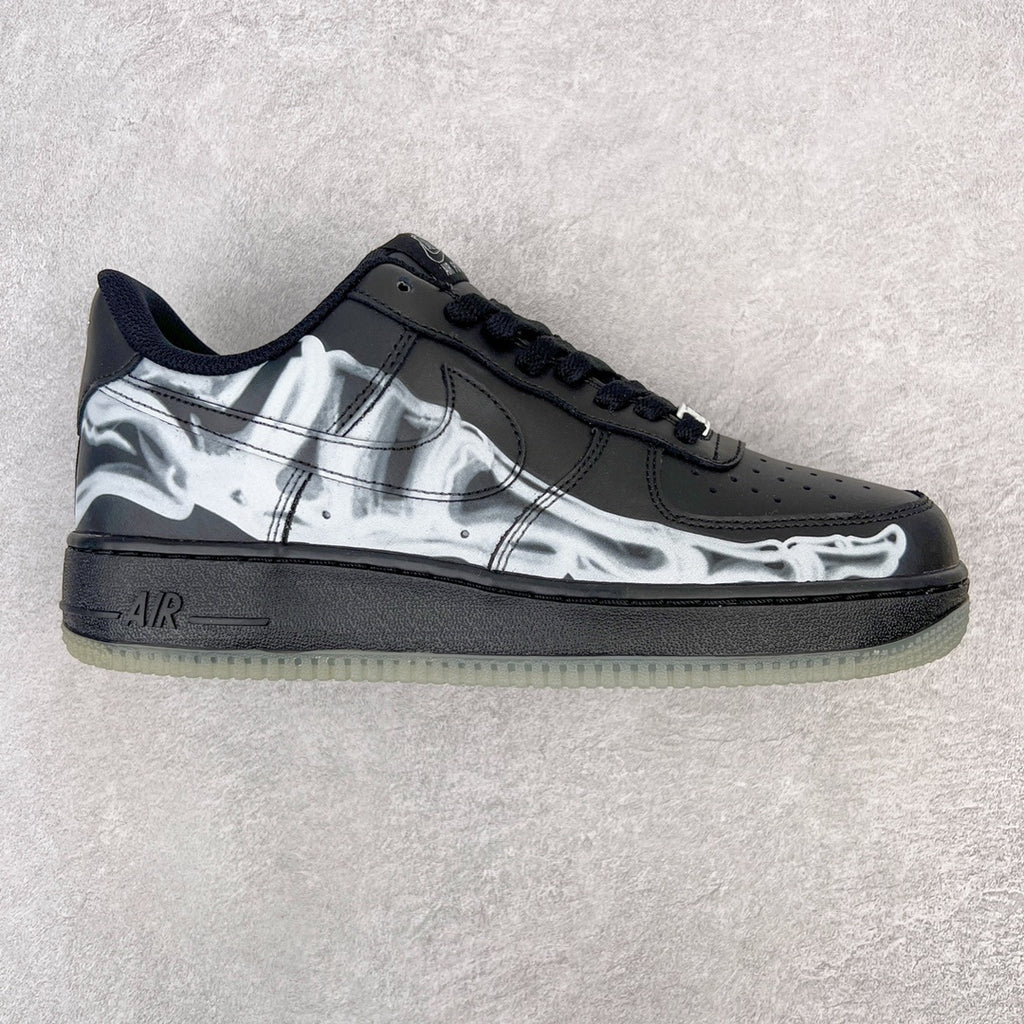 Nike Air Force 1 Low "Black Skeleton"
