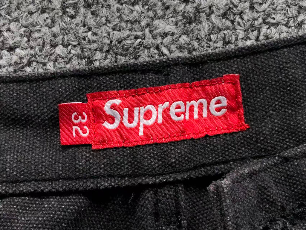 Calça Supreme Old English Canvas Double Knee Painter