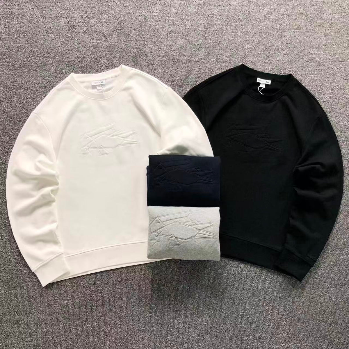 Moletom Lacoste Embroidered Crocodile