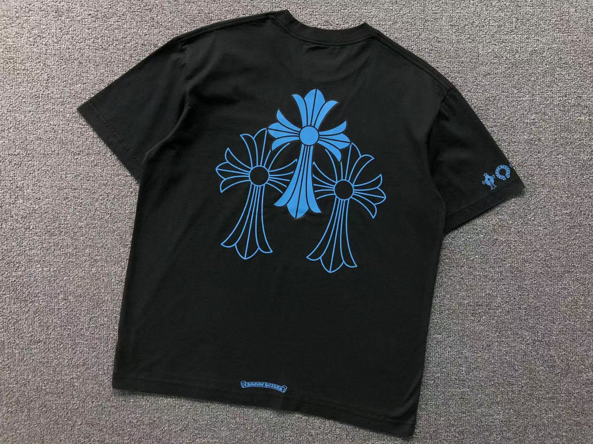 Camiseta Chrome Hearts Triple Cross Logo