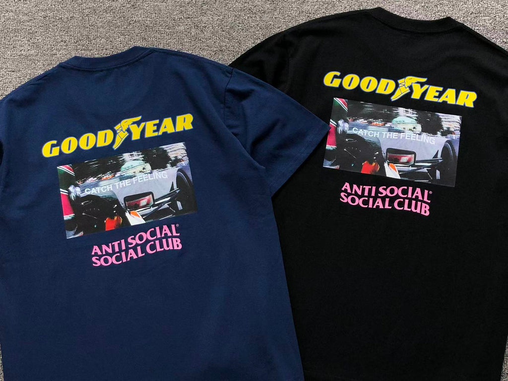 Camiseta Anti Social x GoodYear Racing