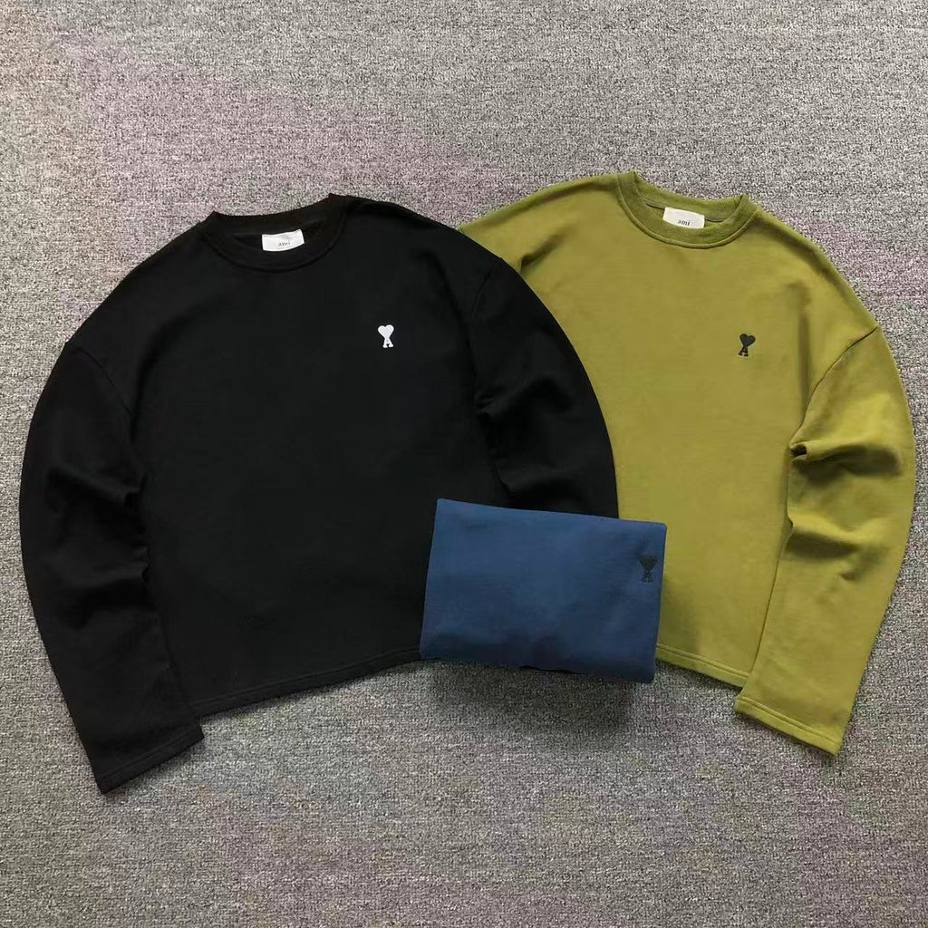 Camiseta Long Sleeve Ami Paris