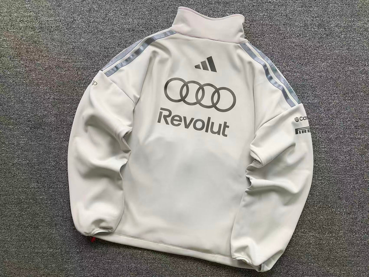 Jaqueta Adidas x Revolut x Audi F1 Chalk Pearl