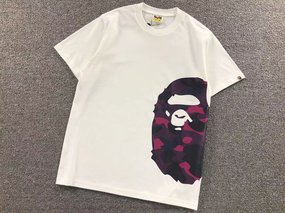 Camiseta BAPE ABC Camo Side Big Ape Head