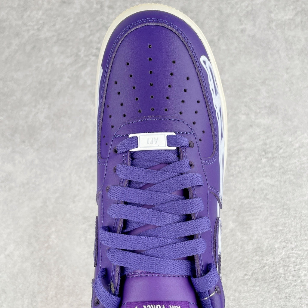 Nike Air Force 1 Low "Purple Skeleton"