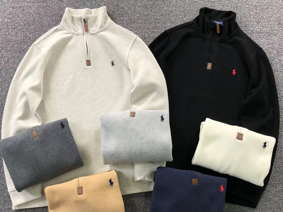 Moletom Quarter Zip Ralph Lauren