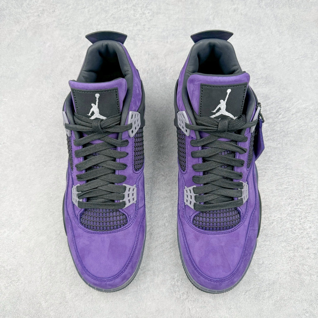 Jordan 4 "Travis Scott Purple" (Friends and Family)