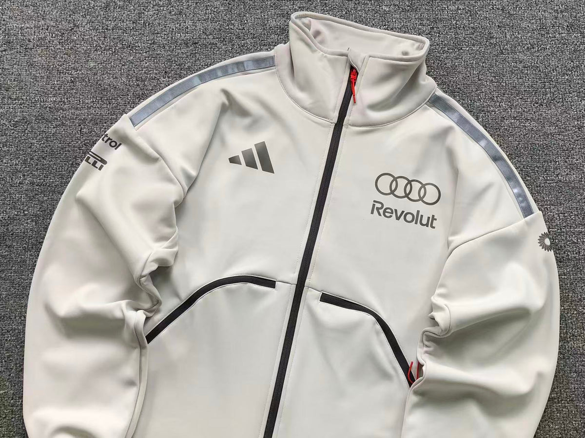 Jaqueta Adidas x Revolut x Audi F1 Chalk Pearl