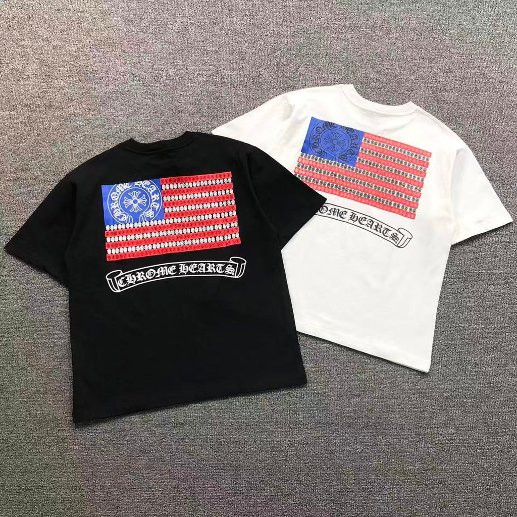 Camiseta Chrome Hearts American Flag