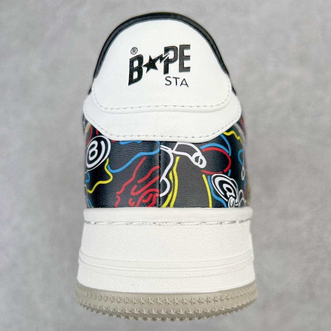 Bape Sta x Medicom Toy Bearbrick "Camo Black"
