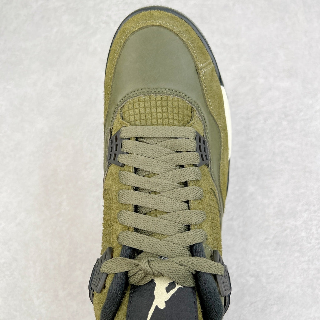 Jordan 4 "Medium Olive"