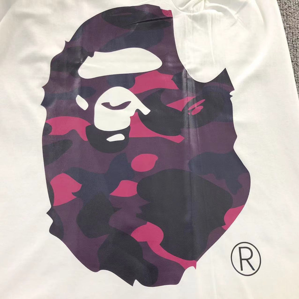 Camiseta BAPE ABC Camo Side Big Ape Head
