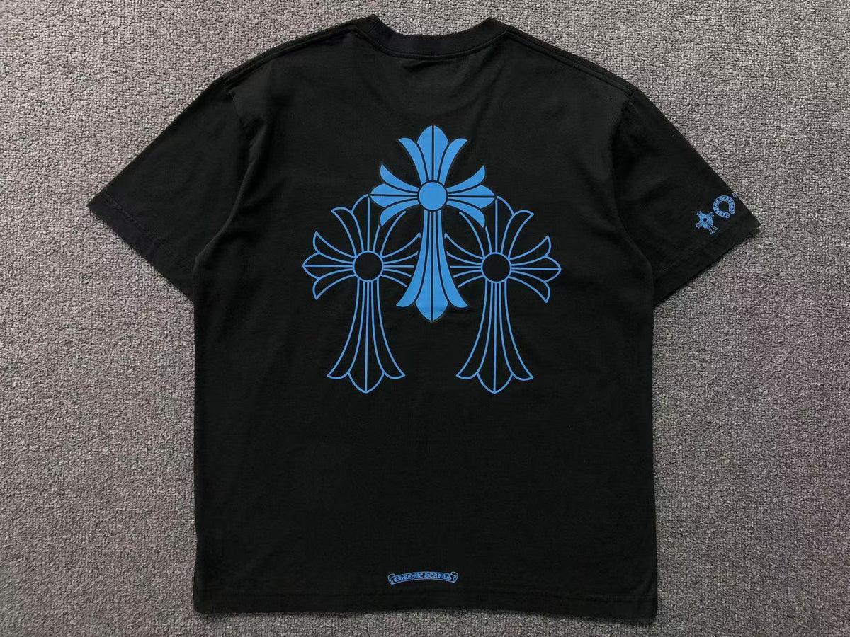 Camiseta Chrome Hearts Triple Cross Logo