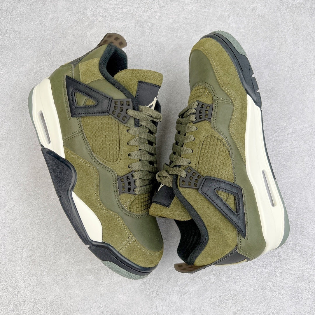 Jordan 4 "Medium Olive"