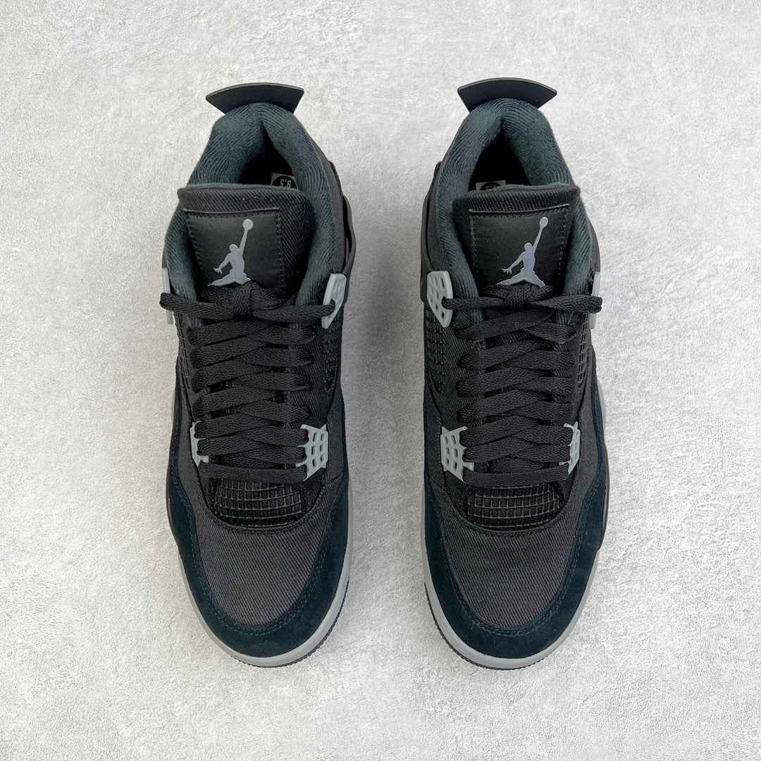 Jordan 4 "Black Canva"