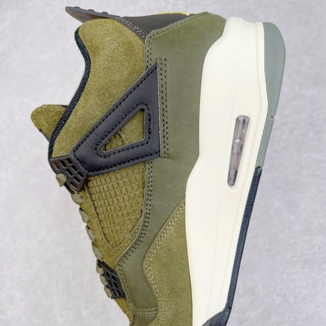 Jordan 4 "Medium Olive"
