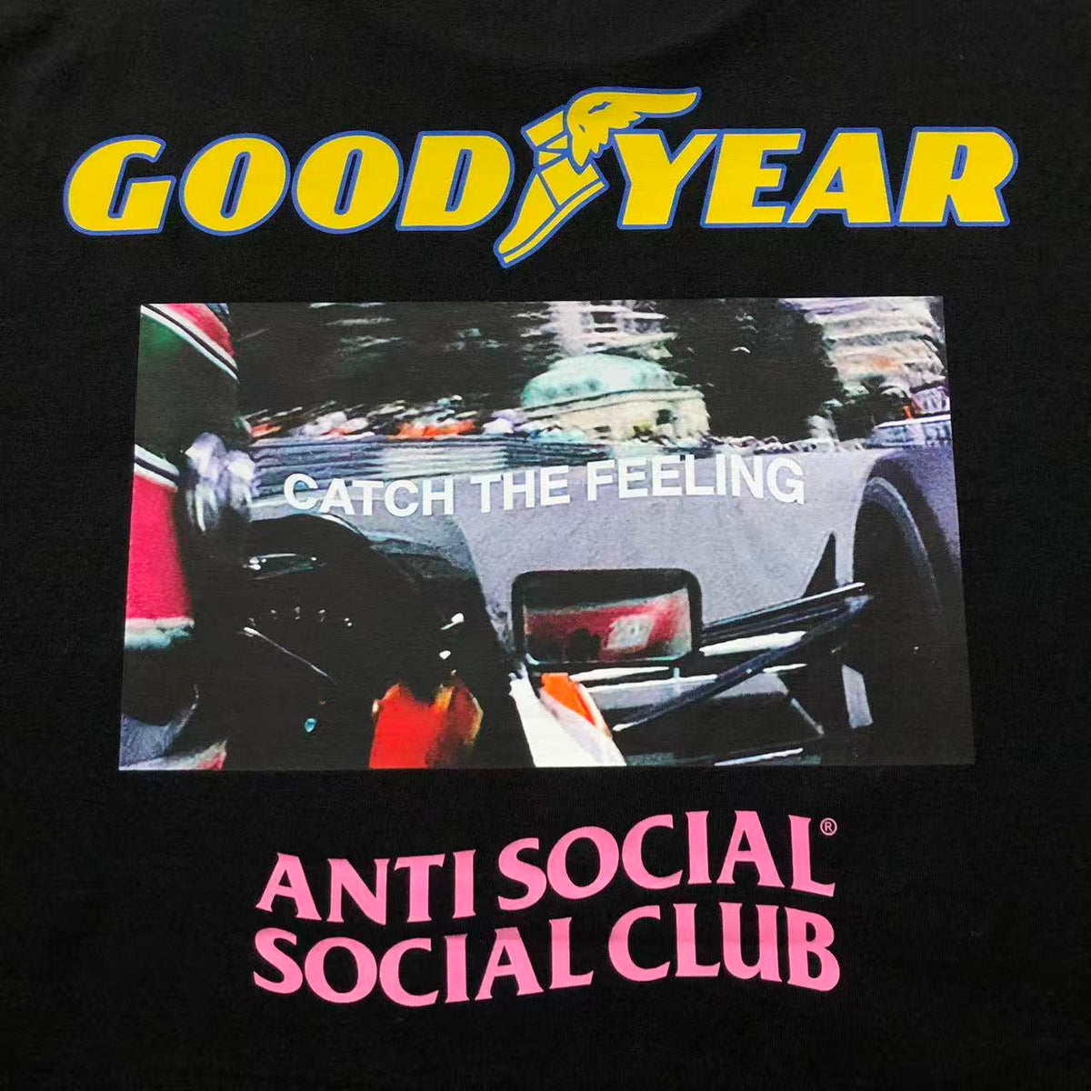Camiseta Anti Social x GoodYear Racing