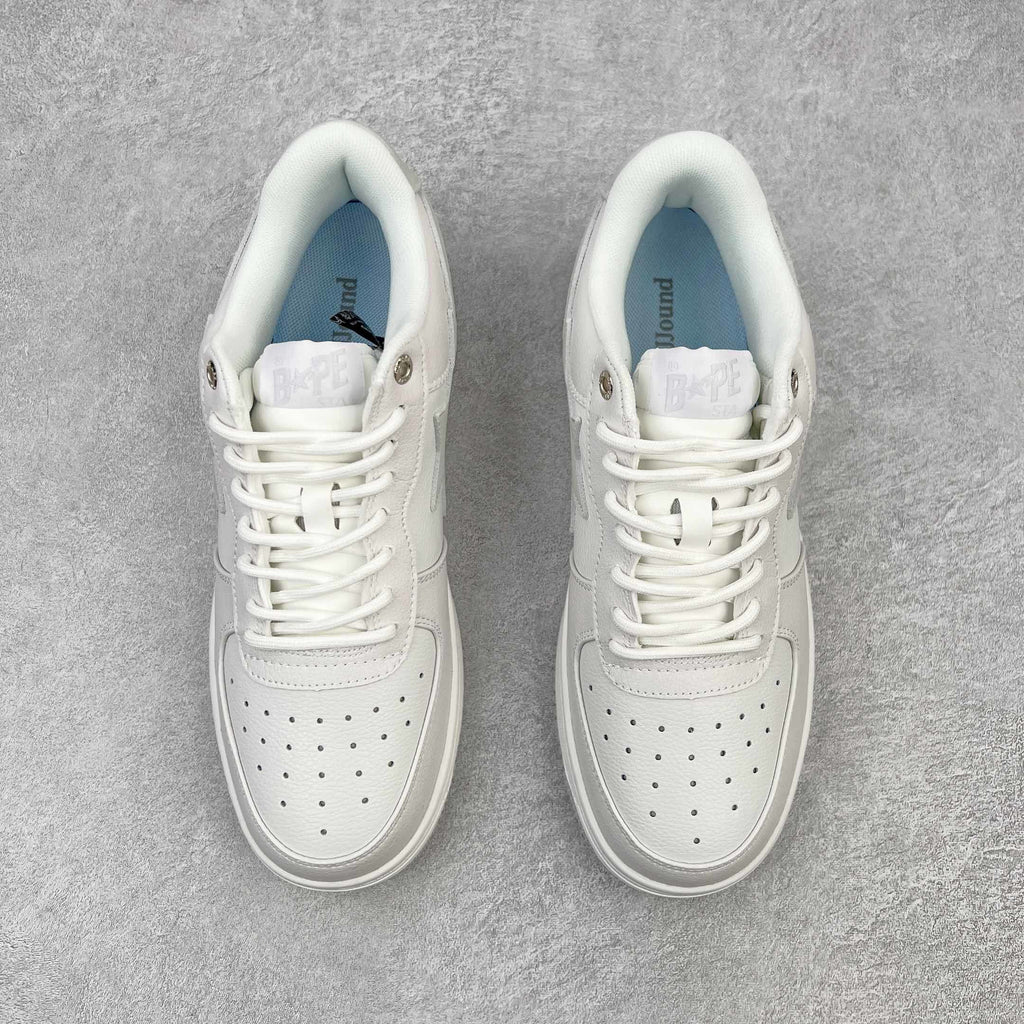 Bape Sta x JJJJound "White Grey"