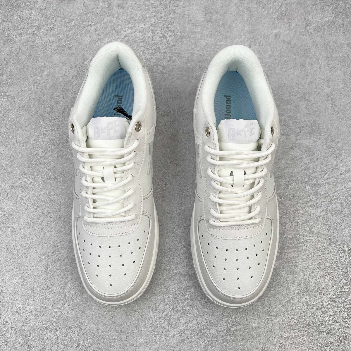 Bape Sta x JJJJound "White Grey"