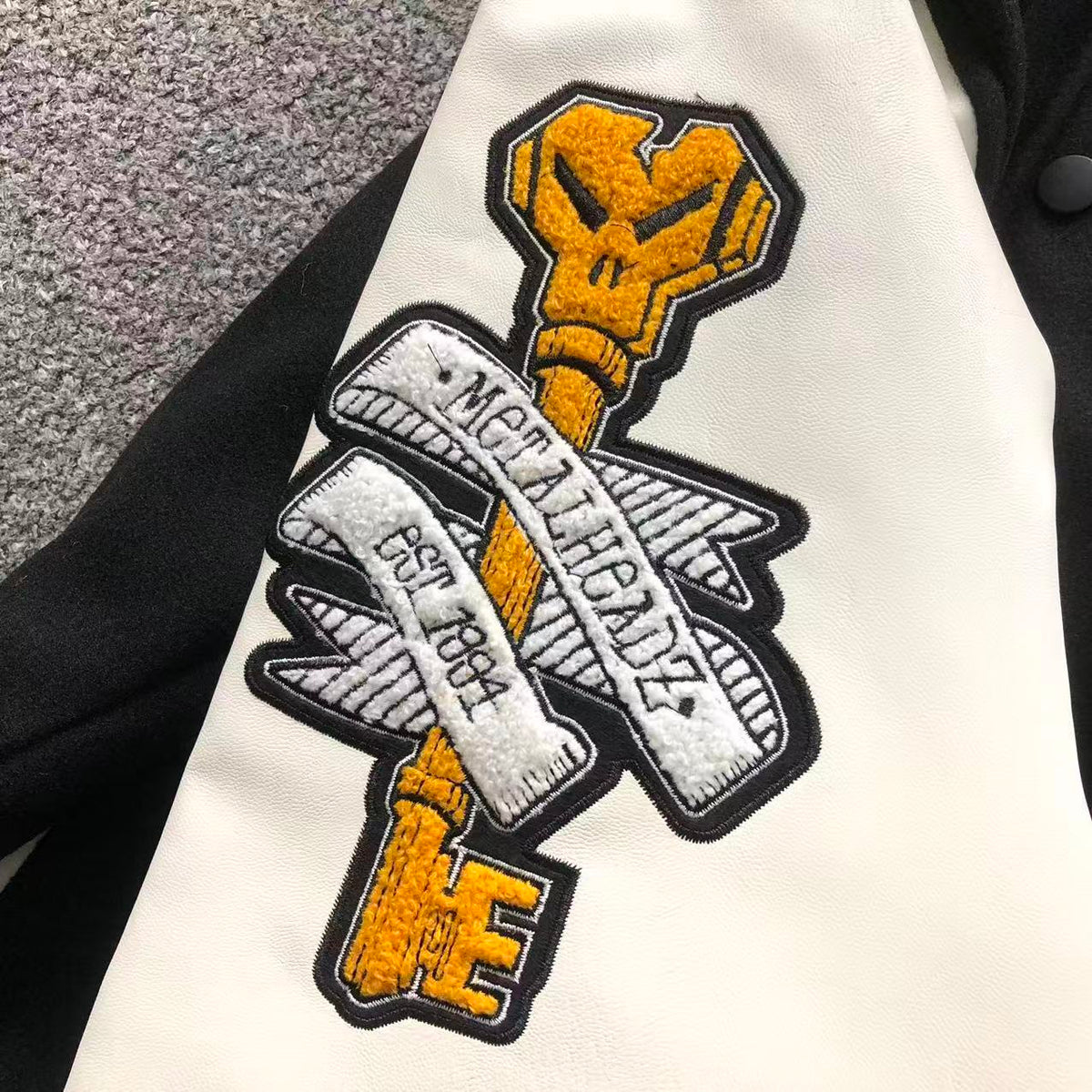 Jaqueta Stussy x Goldie Metalheadz 30 Varsity