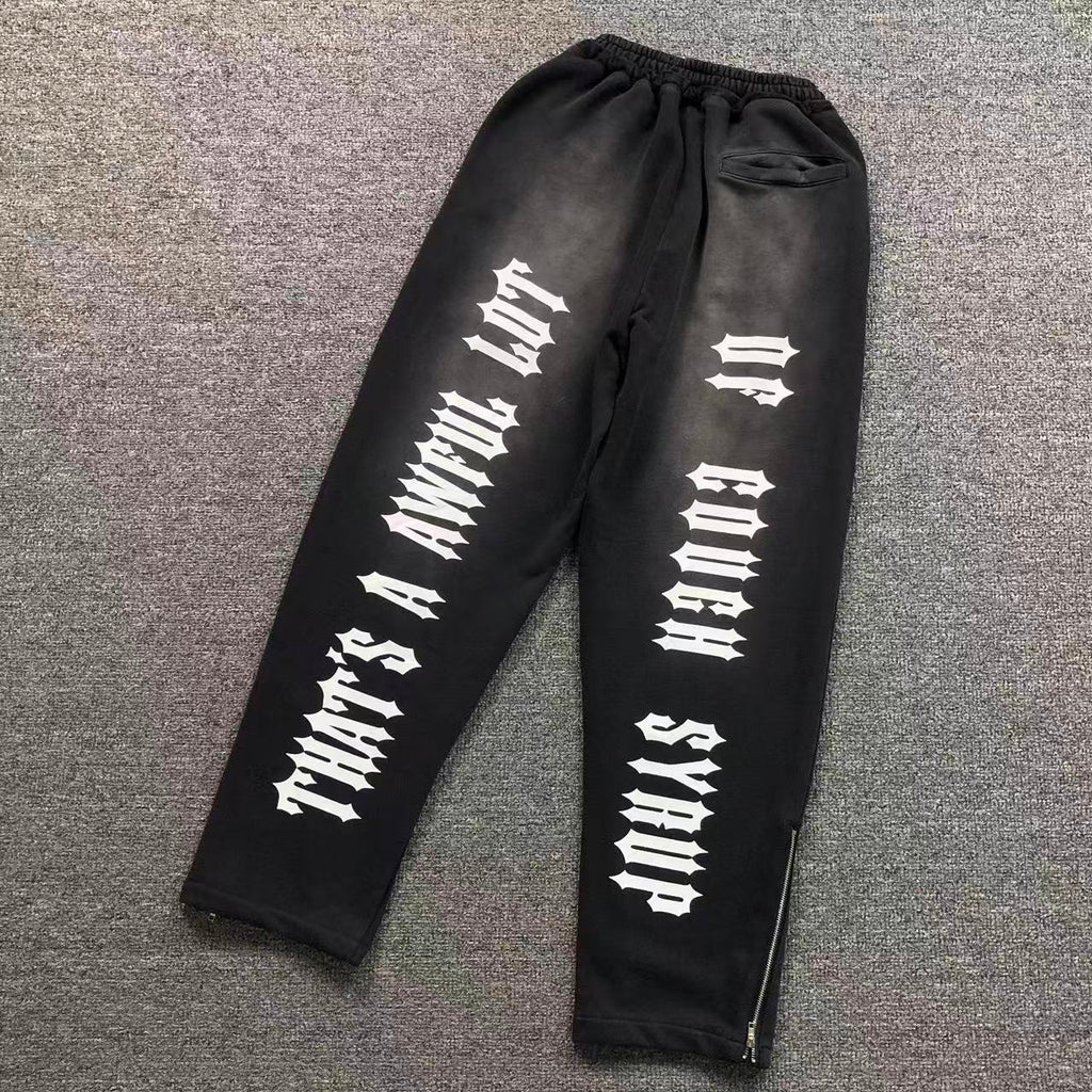 Calça moletom Trapstar X Coughsyrup Thats A Awful Lot Of Coughsyrup