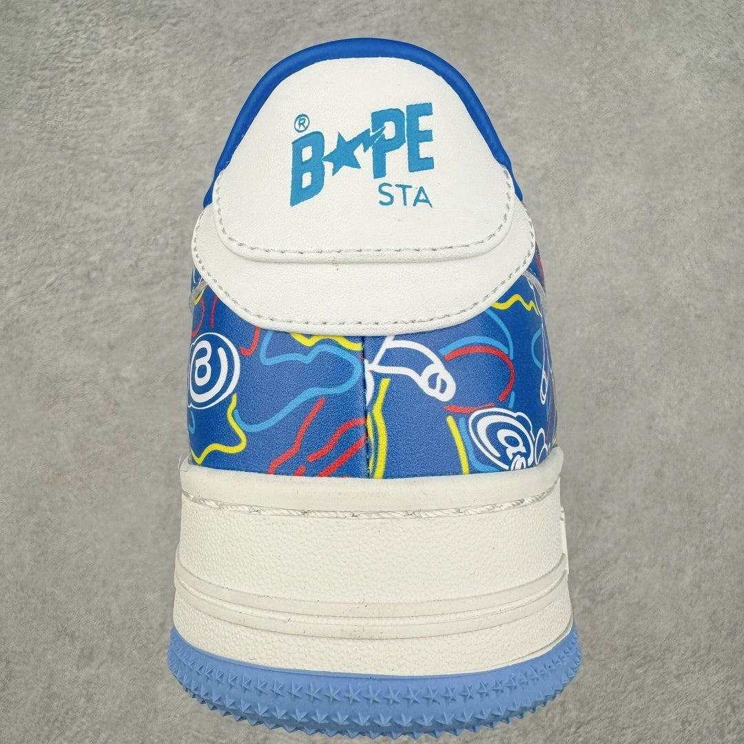 Bape Sta x Medicom Toy Bearbrick "Camo Blue"