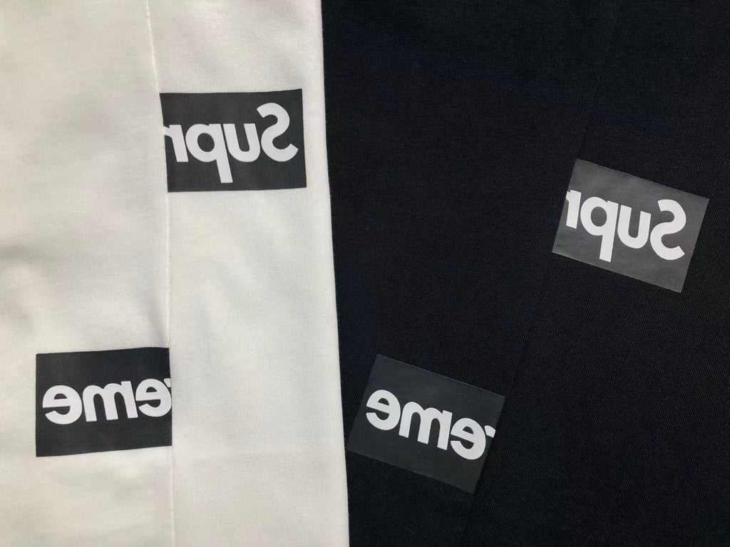 Camiseta Supreme x Comme des Garcons Split Box Logo