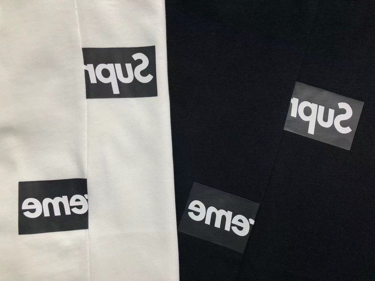 Camiseta Supreme x Comme des Garcons Split Box Logo