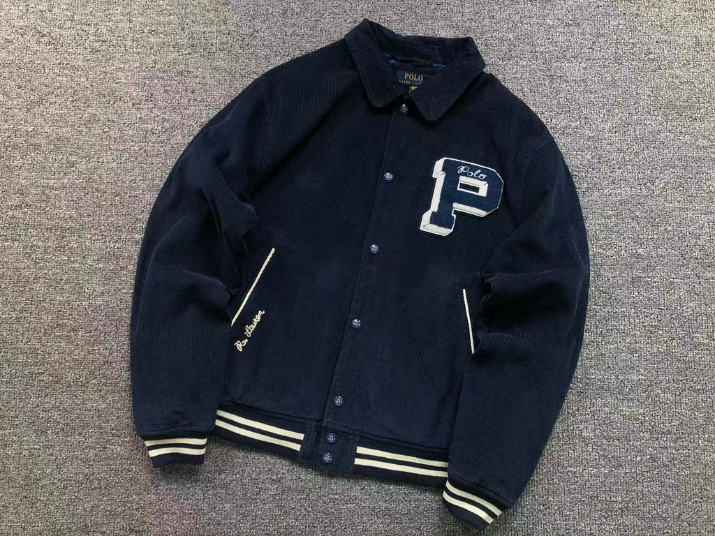 Jaqueta Ralph Lauren Corduroy Varsity