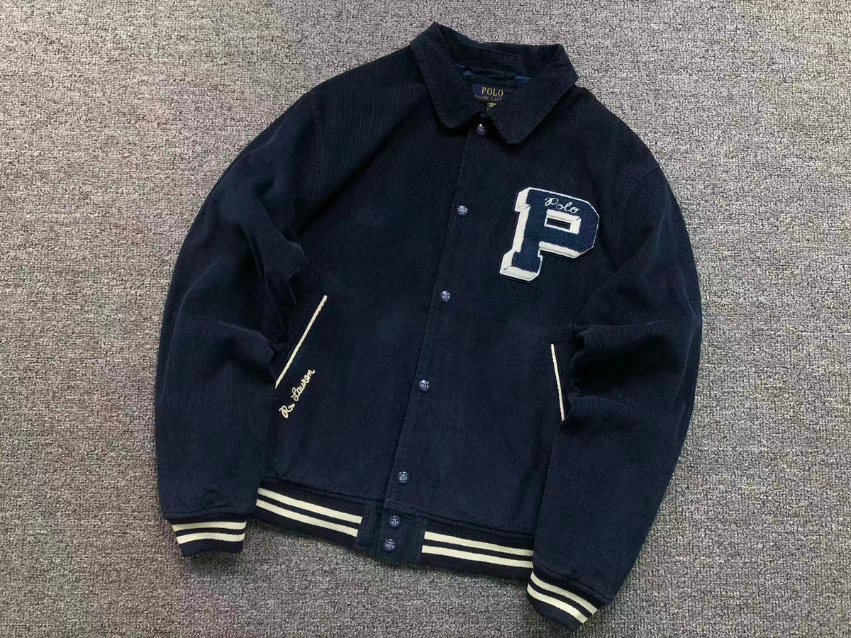 Jaqueta Ralph Lauren Corduroy Varsity